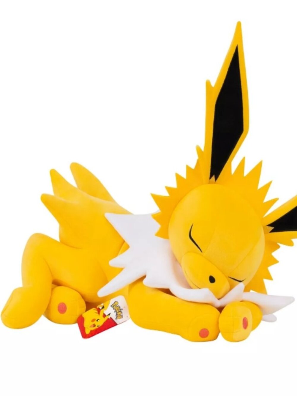 Pokemon Sleeping Jolteon 18 Inch Jumbo Huge Plush Stuffed Animal